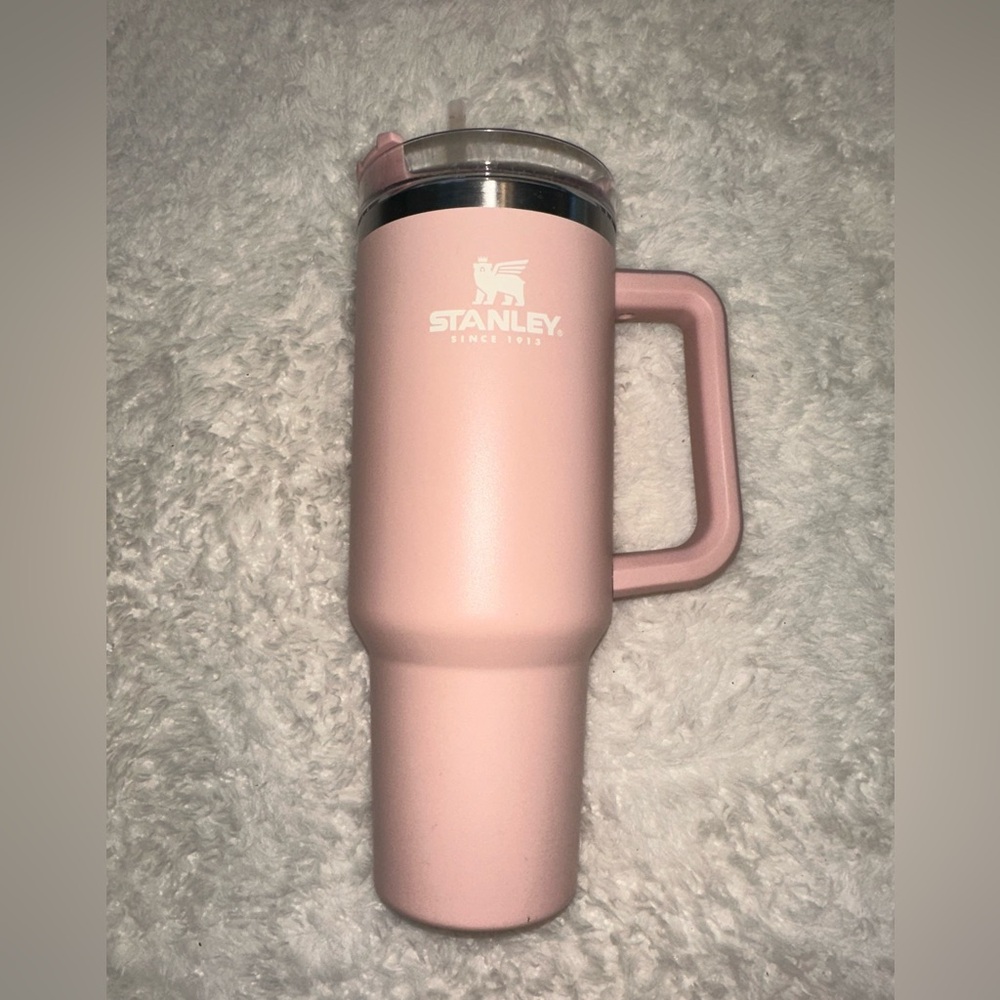 Stanley Blush Pink Travel Tumbler